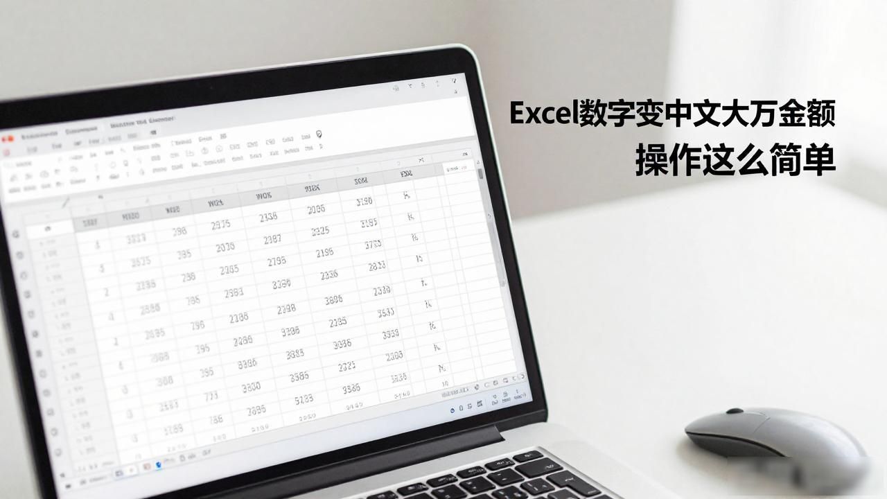 Excel数字变中文大写金额 操作就这么简单