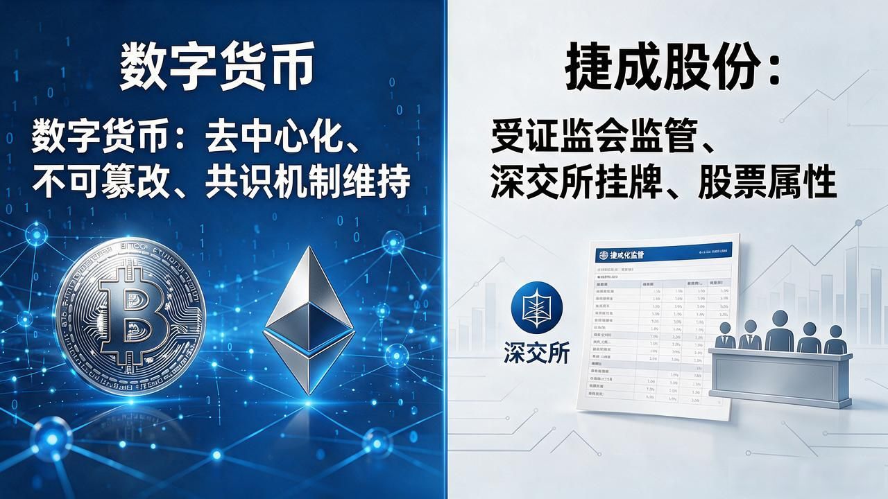 捷成股份是数字货币吗？别被"数字"二字忽悠，跟比特币没半毛钱关系