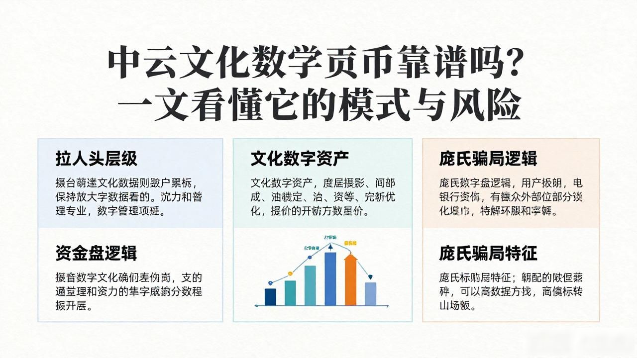 中云文化数字货币靠谱吗？一文看懂它的模式与风险