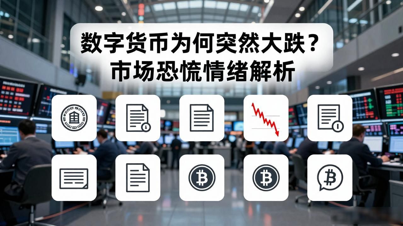 数字货币为何突然大跌？市场恐慌情绪解析