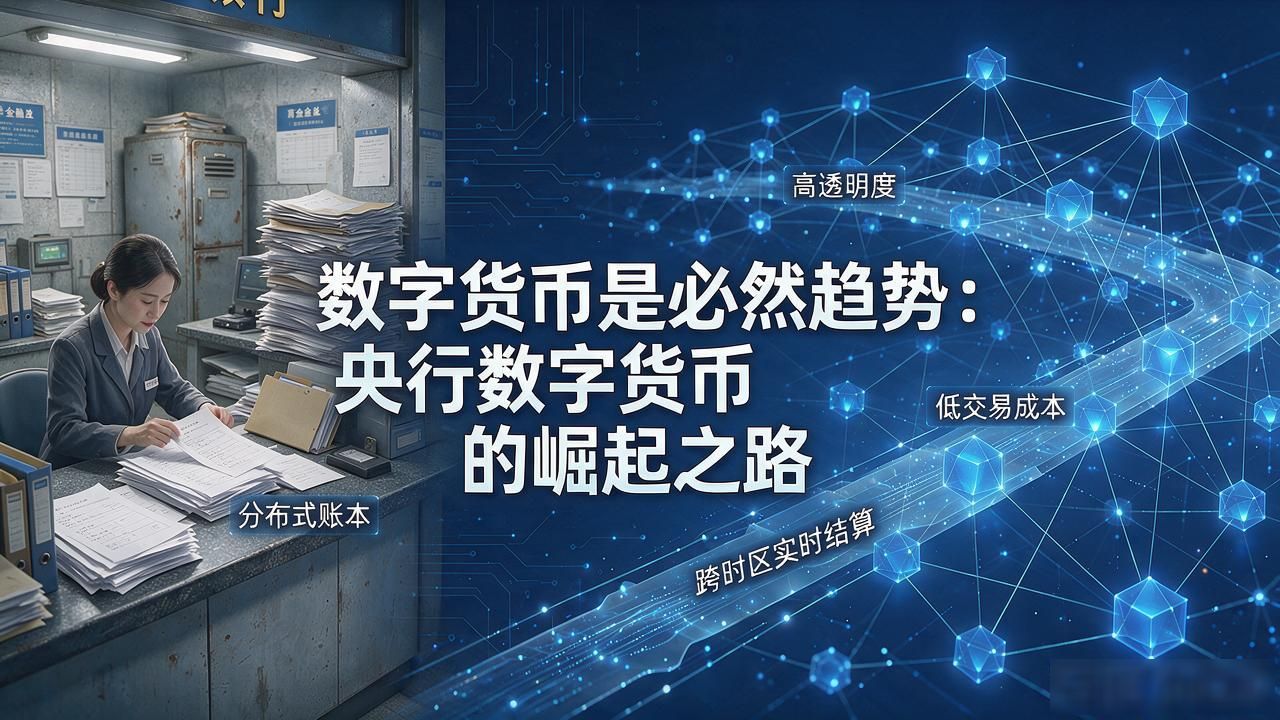 数字货币是必然趋势：央行数字货币的崛起之路