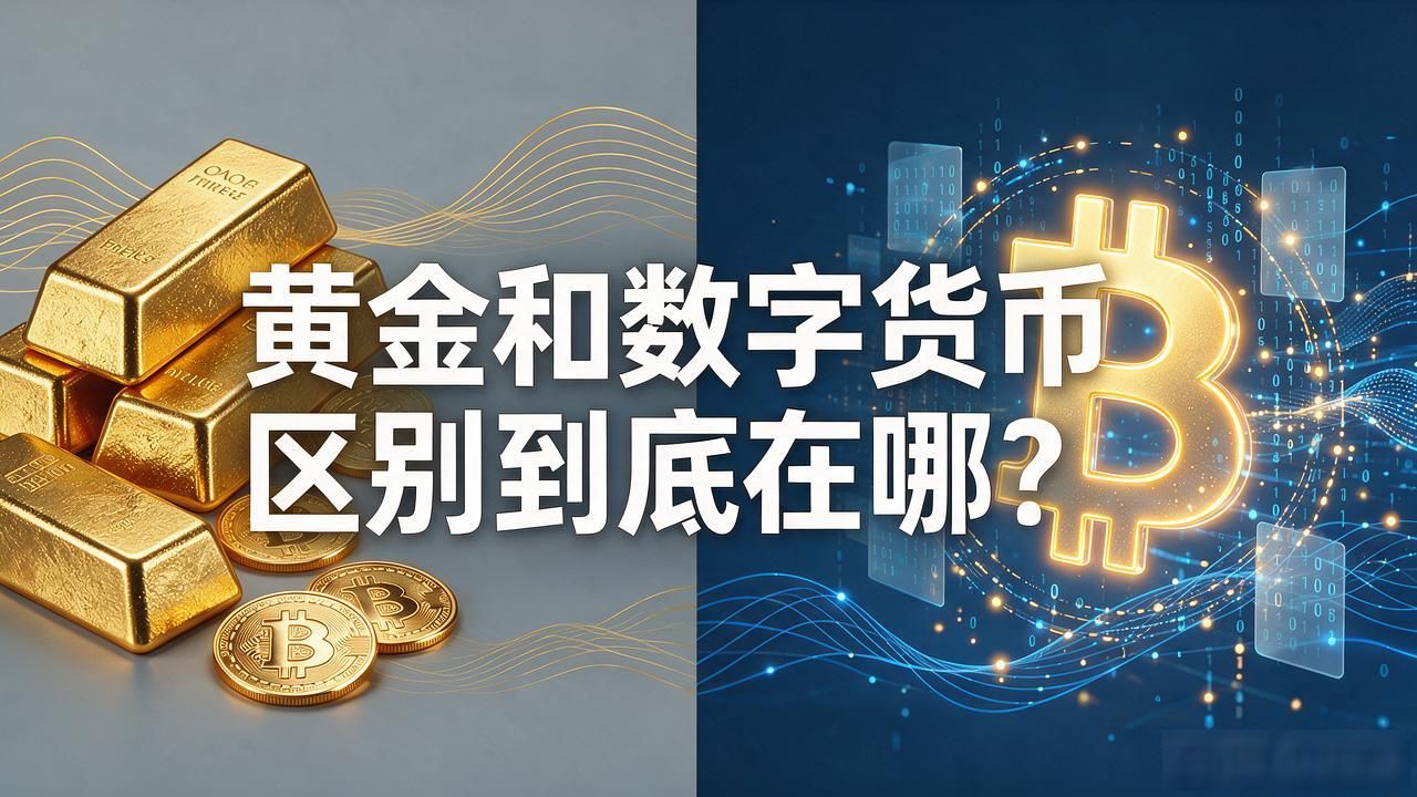 黄金和数字货币区别到底在哪？干了三十年银行，我劝你先看这篇