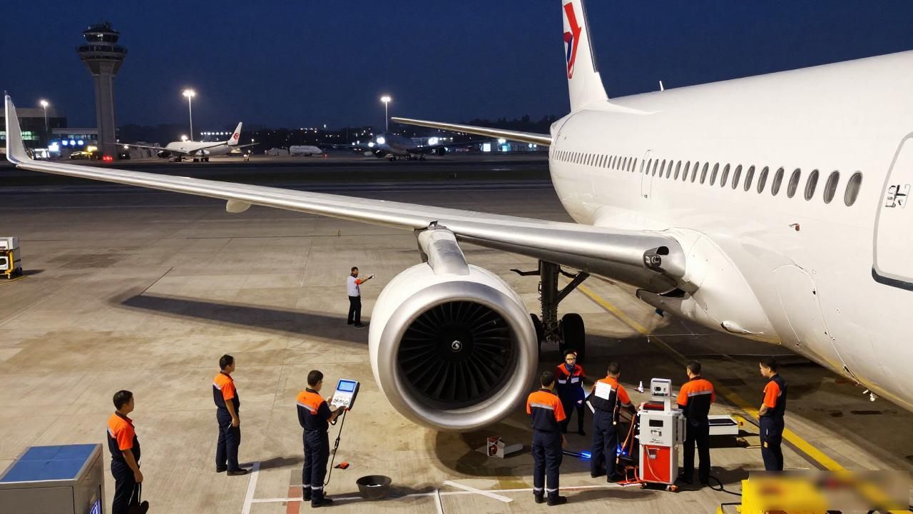 东方飞机维修有限公司专业服务保障航空安全