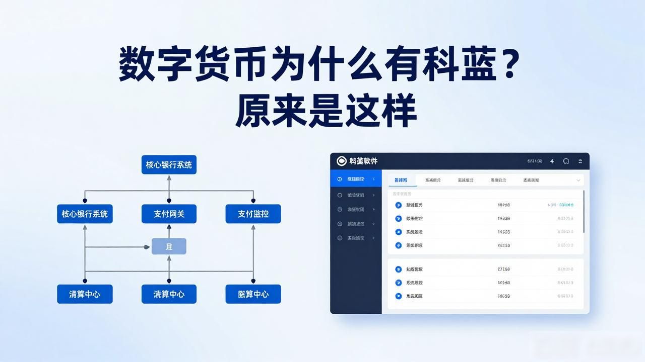 数字货币为什么有科蓝？原来是这样
