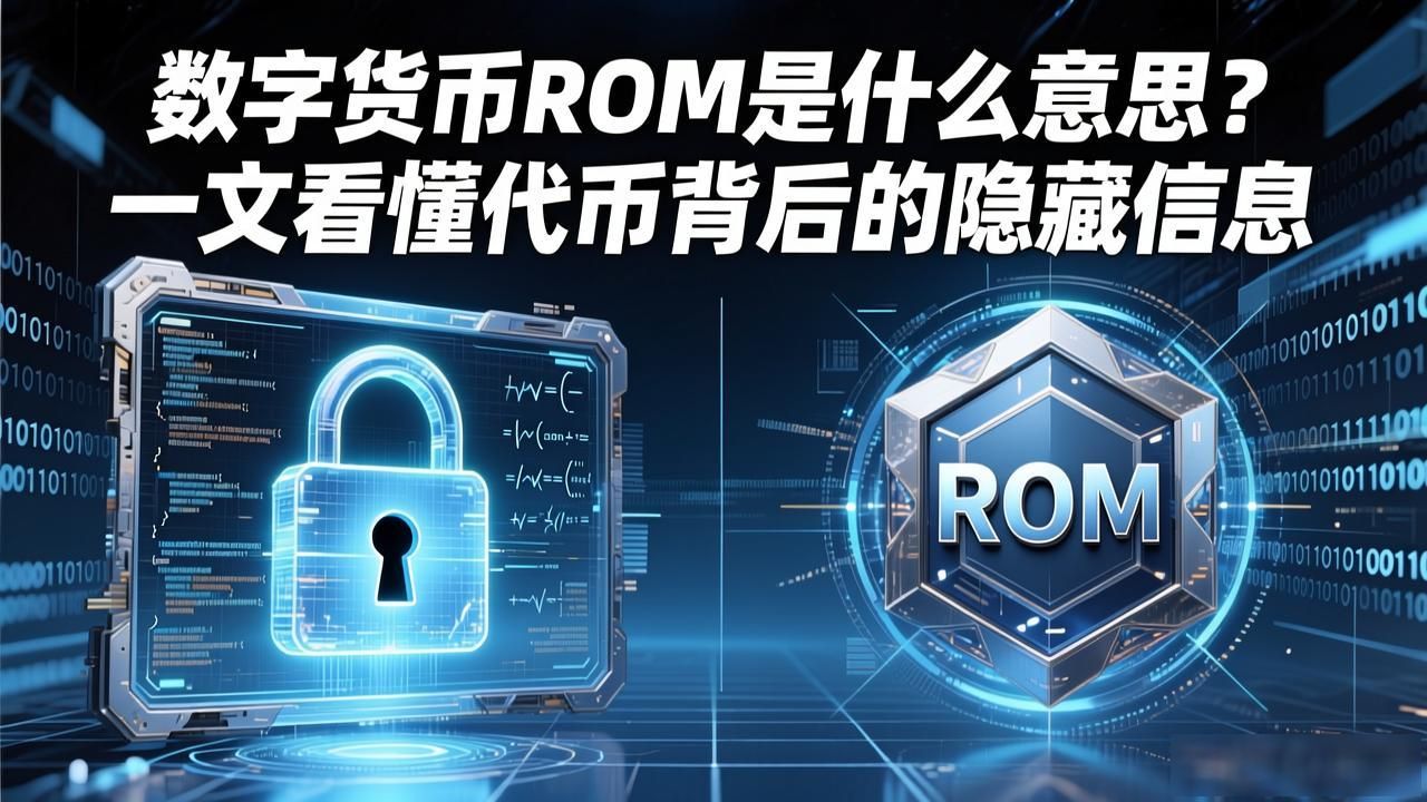 数字货币ROM是什么意思？一文看懂代币背后的隐藏信息