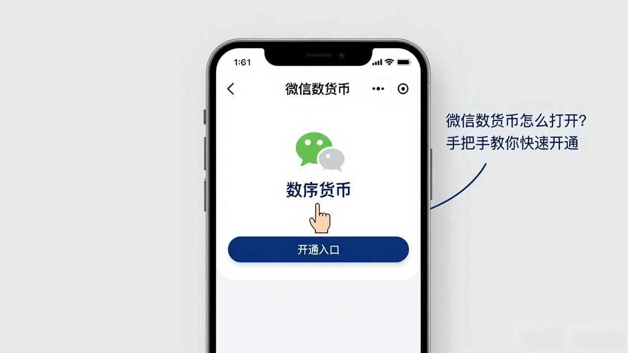 微信数字货币怎么打开？手把手教你快速开通