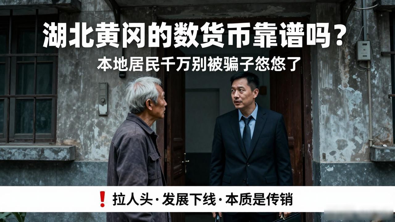 湖北黄冈的数字货币靠谱吗？本地居民千万别被骗子忽悠了
