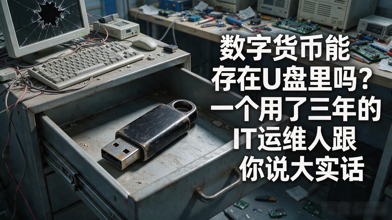 数字货币能存在U盘里吗？一个用了三年的IT运维人跟你说大实话