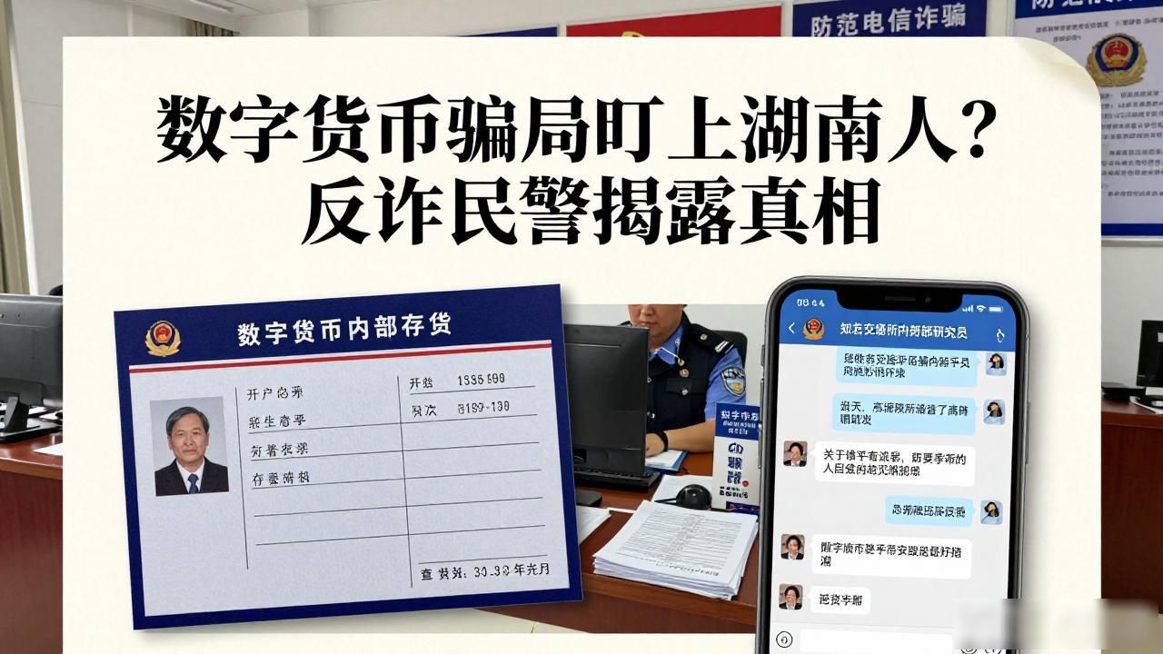 数字货币骗局盯上湖南人？反诈民警揭露真相