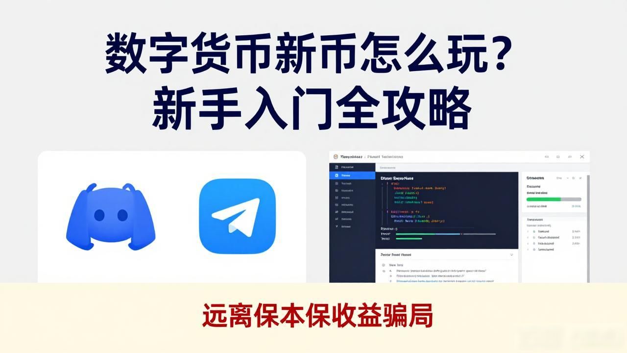 数字货币新币怎么玩_研究新币项目背景_关注社区活跃度