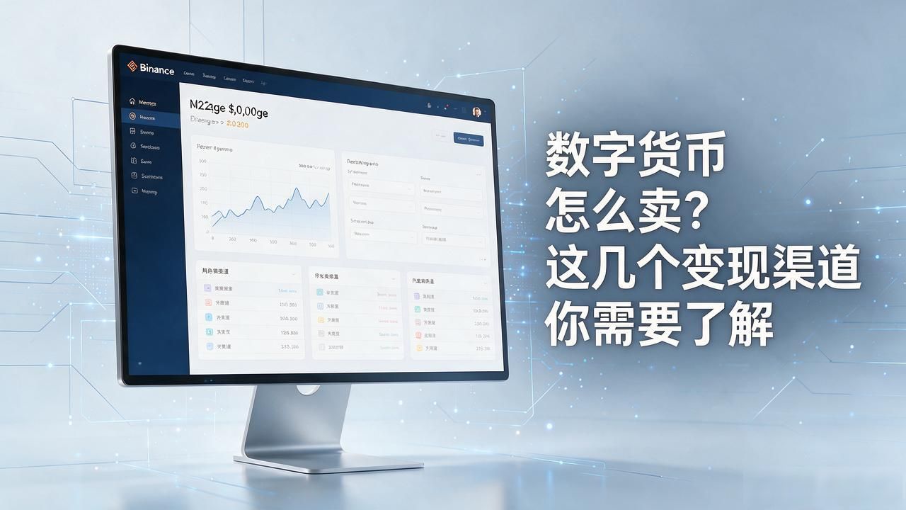 数字货币怎么卖？这几个变现渠道你需要了解