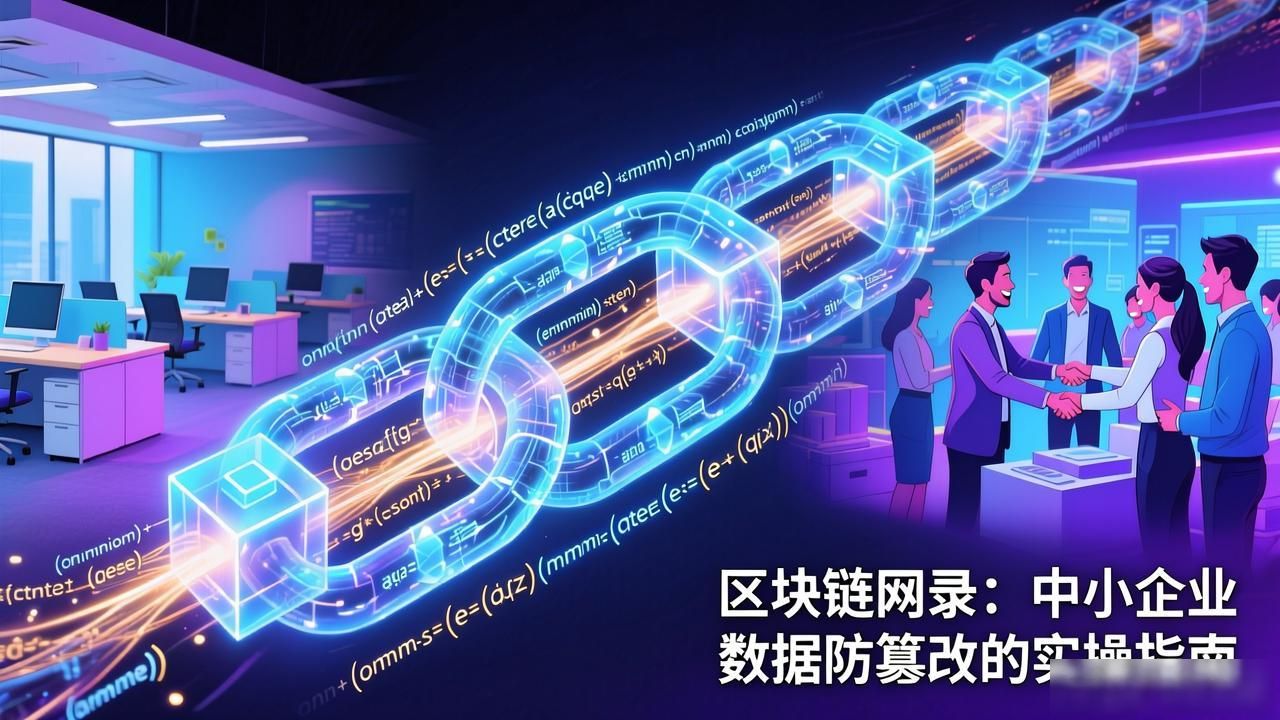 区块链网录：中小企业数据防篡改的实操指南