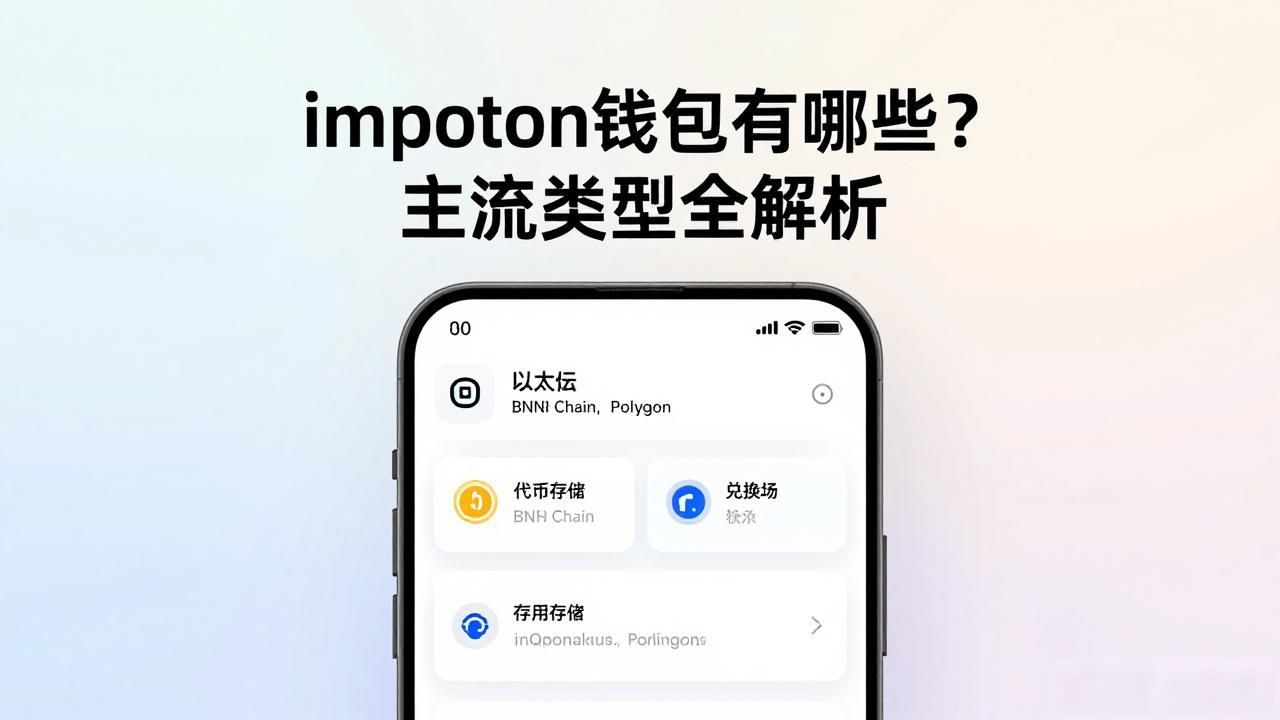 imtoken钱包有哪些？主流类型全解析