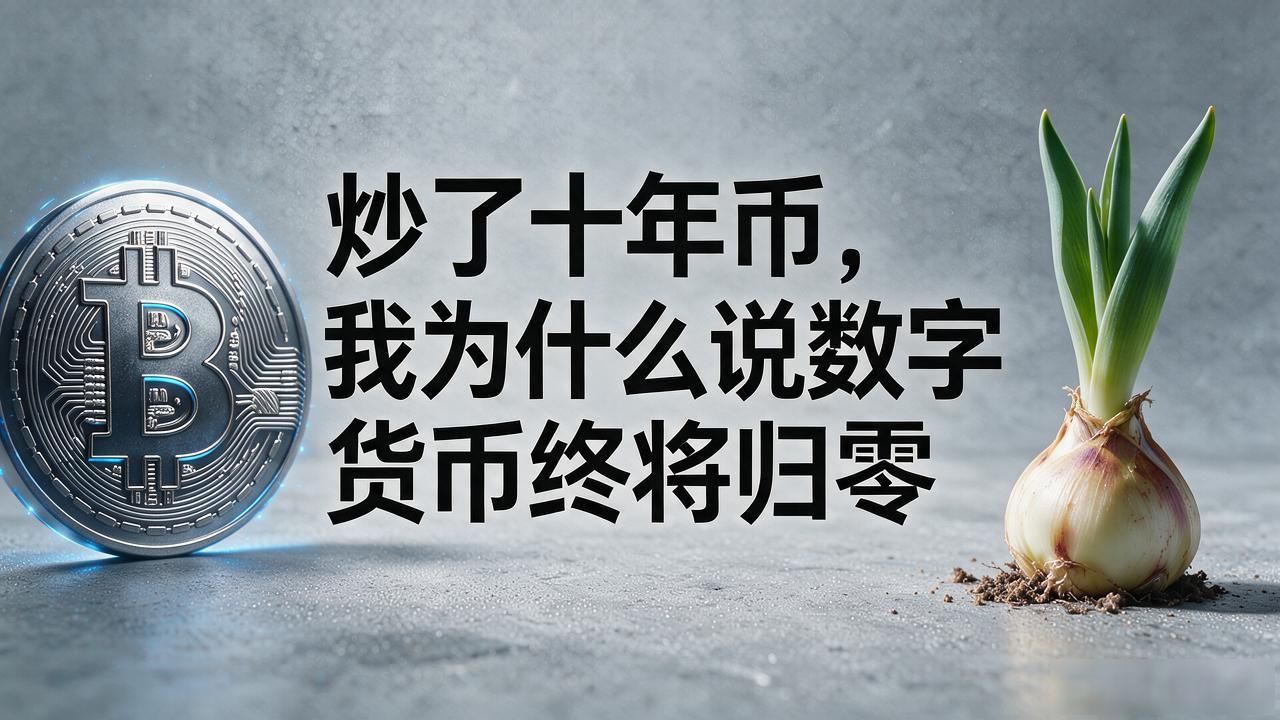炒了十年币，我为什么说数字货币终将归零