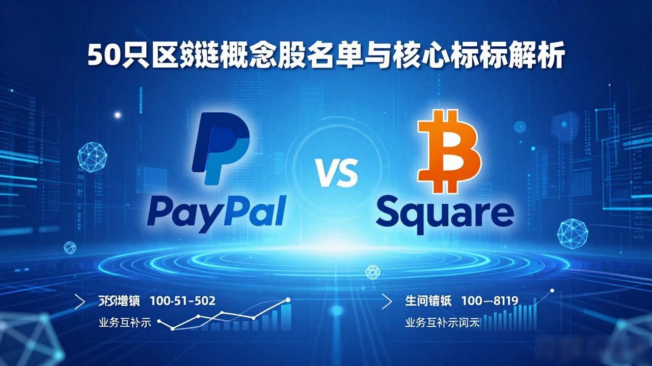 50只区块链概念股名单与核心标的解析