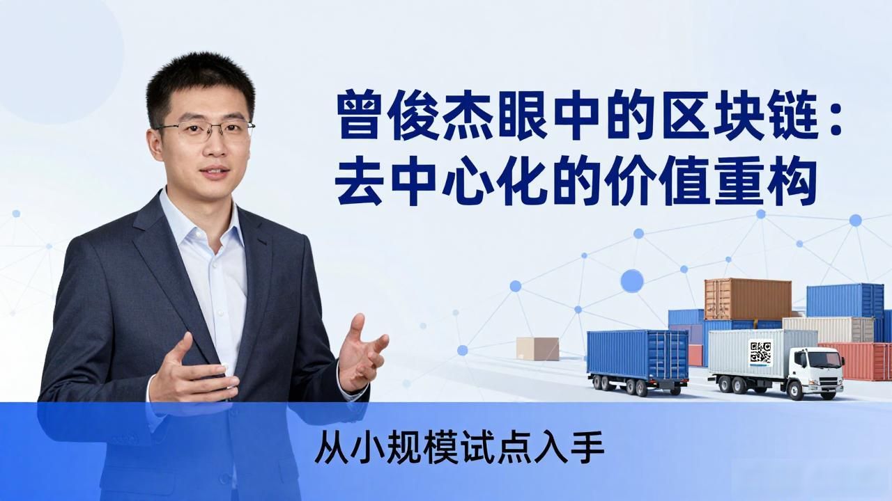 曾俊杰眼中的区块链：去中心化的价值重构