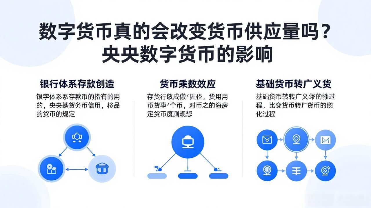 数字货币对货币供应量_央行数字货币 货币供应量计算 数字货币对货币乘数效应