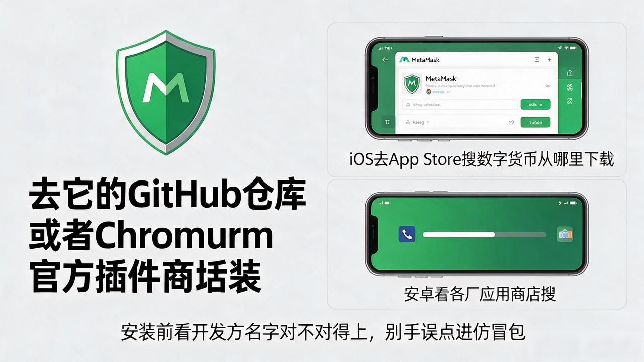 数字货币从哪里下载？钱包和交易所APP安装渠道一次说清