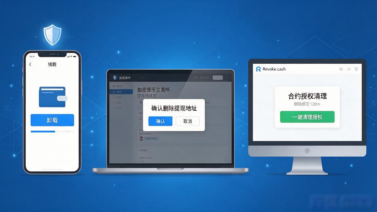 删除钱包数字货币怎么操作？光清余额不够，密钥也得处理