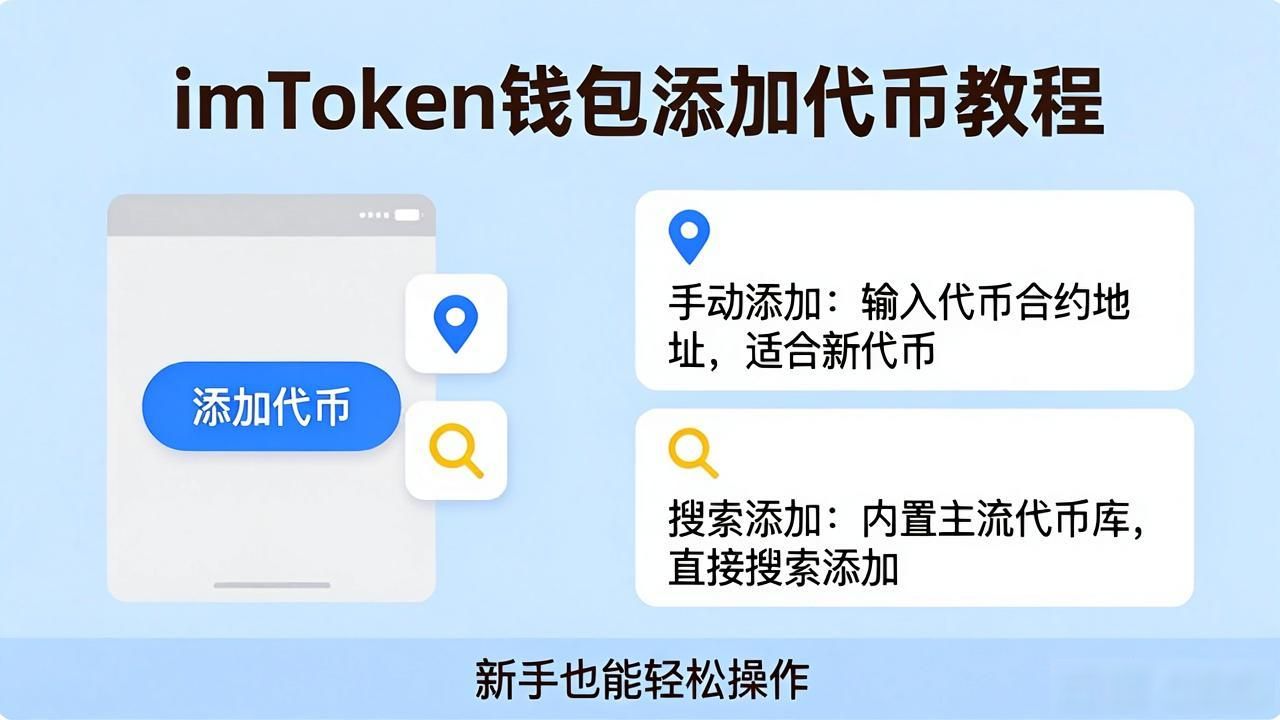 imtoken钱包添加代币完整教程：新手也能轻松操作
