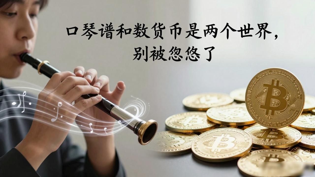 口琴谱和数字货币是两个世界，别被忽悠了