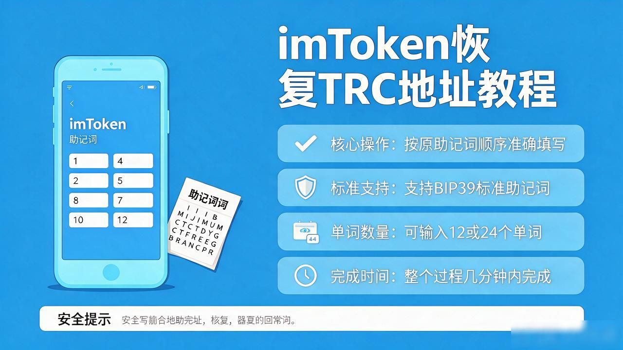 imToken怎么添加TRC地址？超详细教程来了