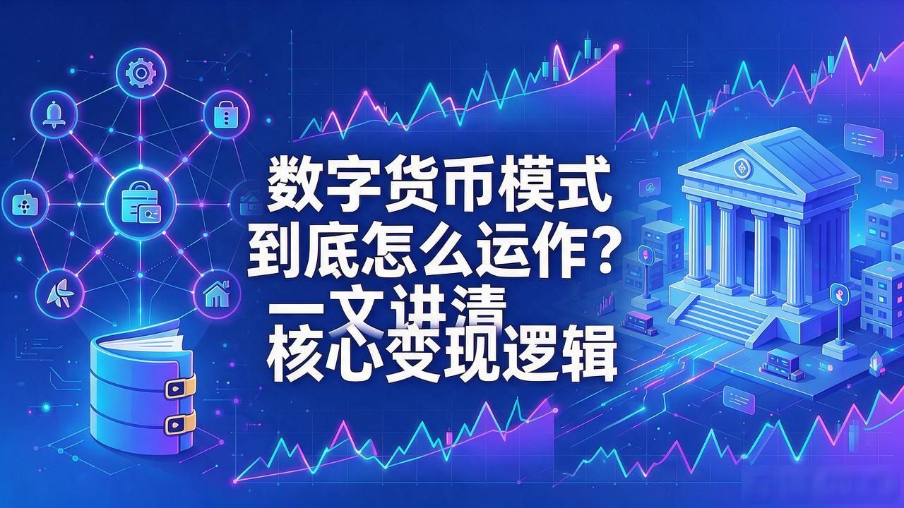 数字货币模式到底怎么运作？一文讲清核心变现逻辑