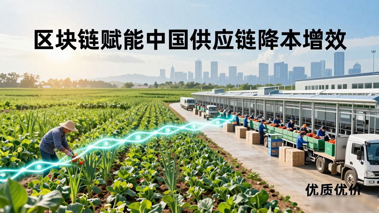 区块链怎么帮中国供应链降本增效？
