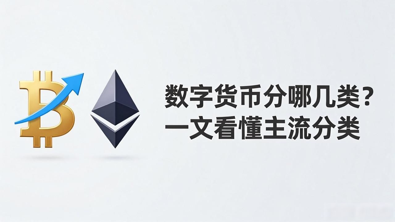 数字货币分哪几类？一文看懂主流分类