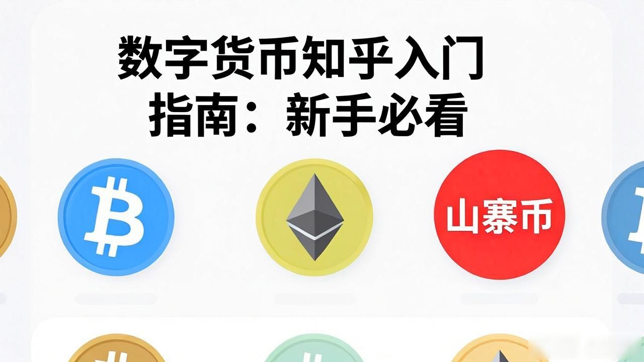 数字货币知乎入门指南：新手必看