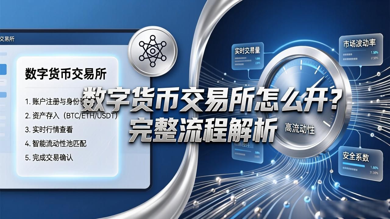 数字货币交易所怎么开？完整流程解析