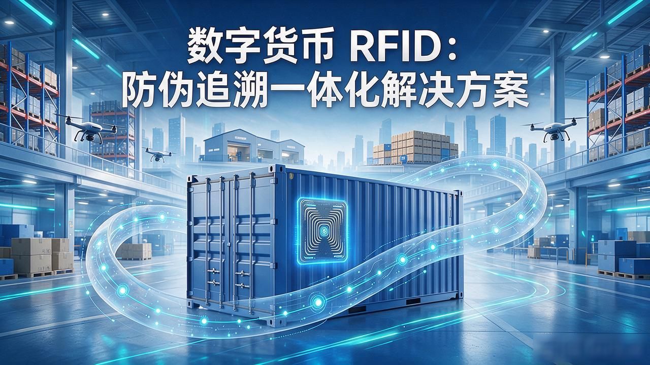 数字货币 RFID：防伪追溯一体化解决方案