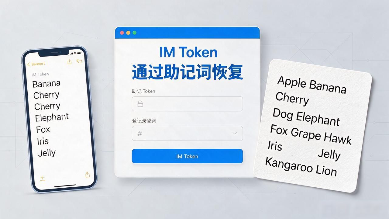 IM Token不小心退出了？重新登录其实很简单