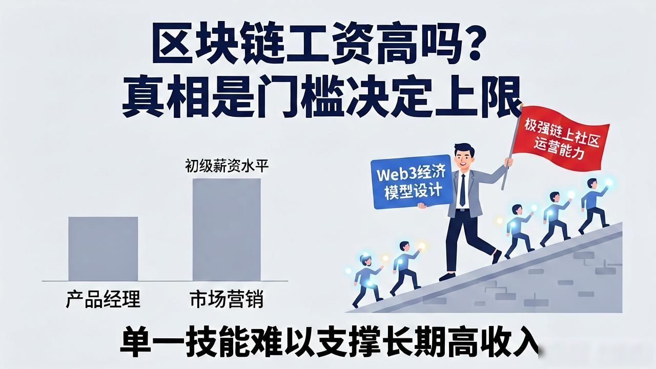 区块链工资高吗？真相是门槛决定上限