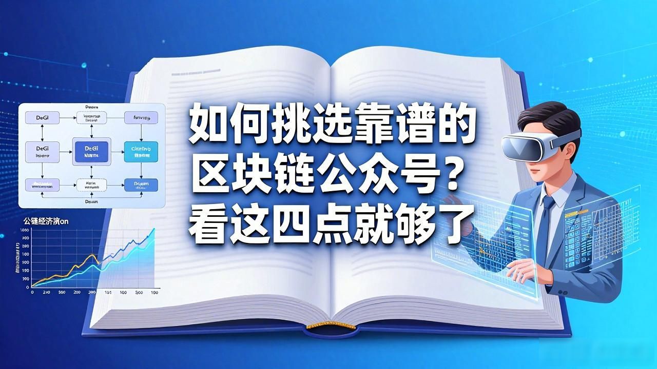 如何挑选靠谱的区块链公众号？看这四点就够了