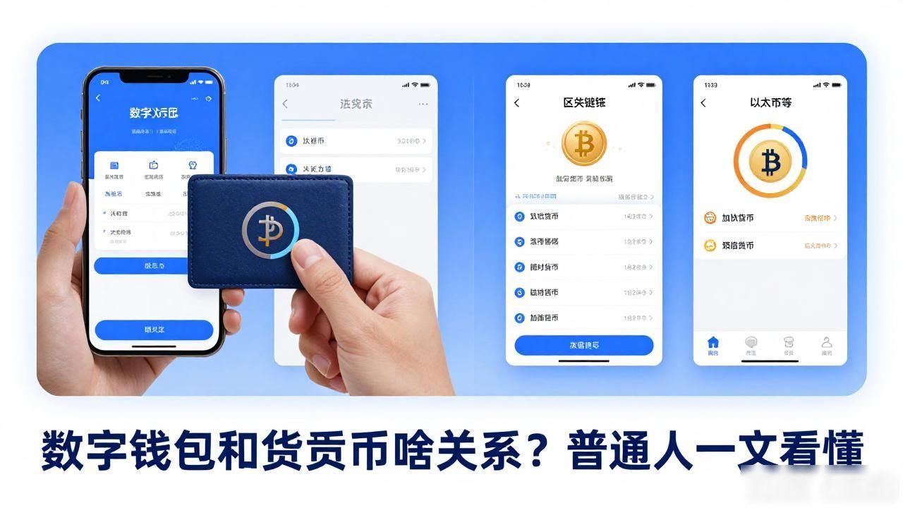 数字钱包和数字货币啥关系？普通人一文看懂