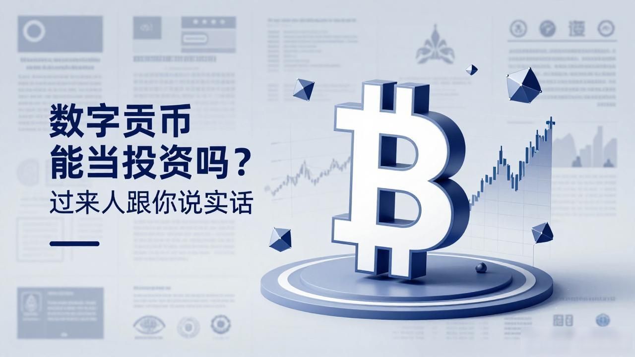 数字货币能当投资吗？过来人跟你说实话
