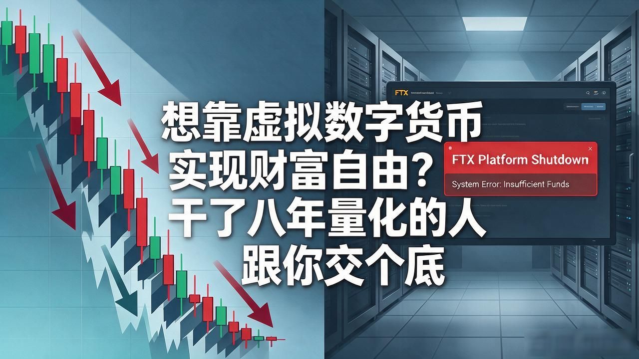 想靠虚拟数字货币实现财富自由？干了八年量化的人跟你交个底