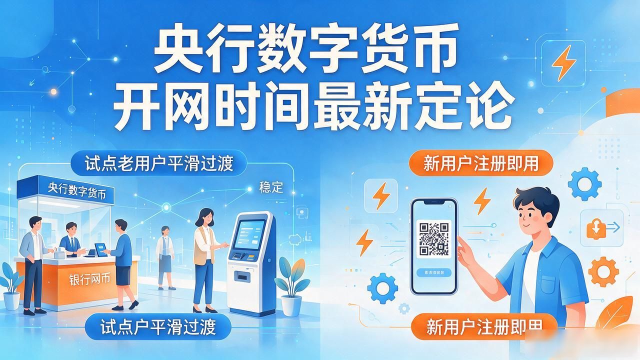 央行数字货币开网时间最新定论，试点城市外的人啥时候能用上