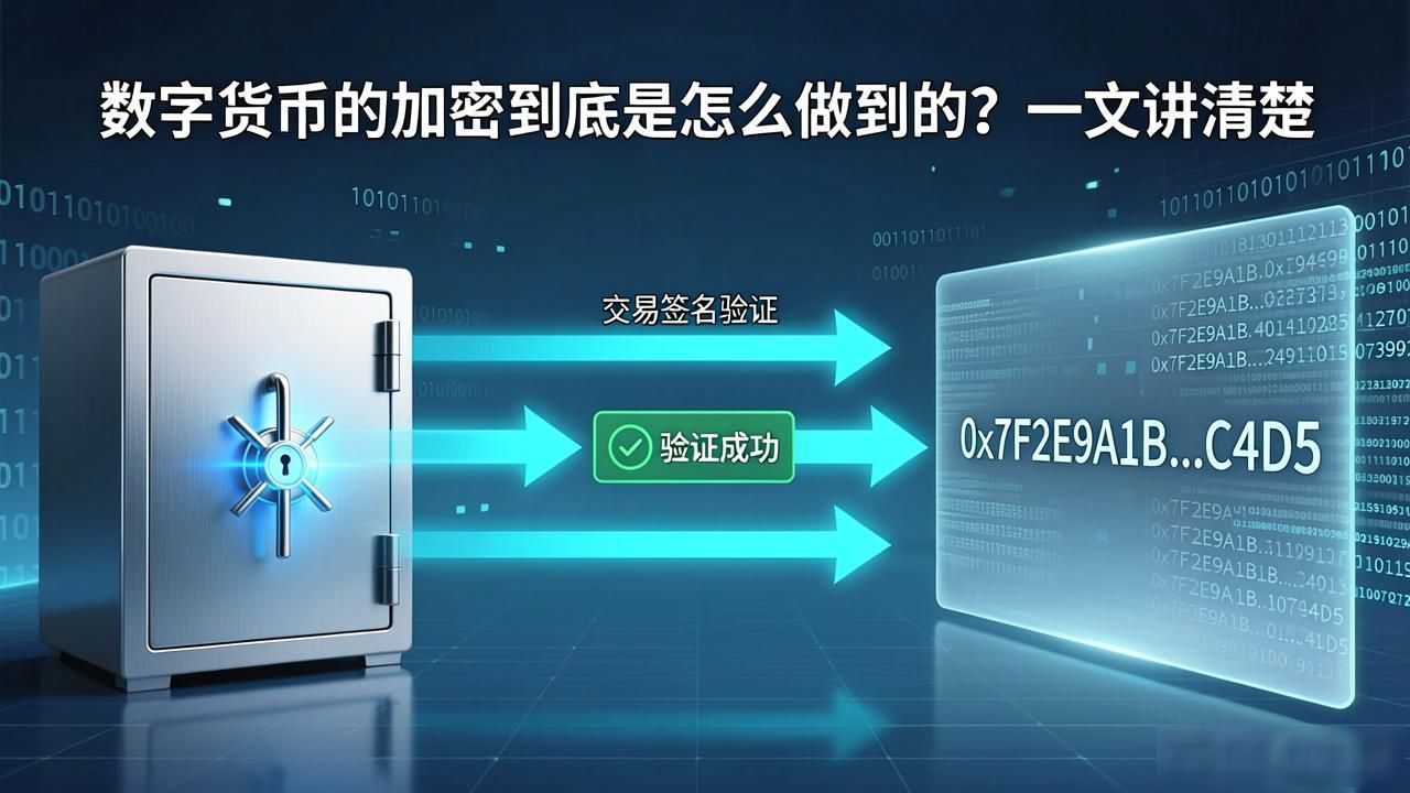 数字货币的加密到底是怎么做到的？一文讲清楚