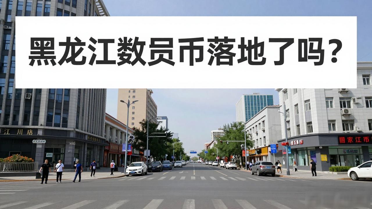 黑龙江数字货币落地了吗？普通人在家怎么用上数字人民币