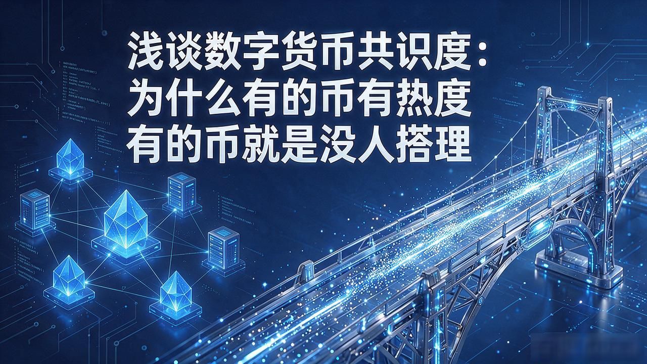 浅谈数字货币共识度：为什么有的币有热度有的币就是没人搭理