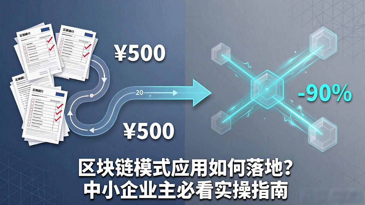 区块链模式应用如何落地？中小企业主必看实操指南