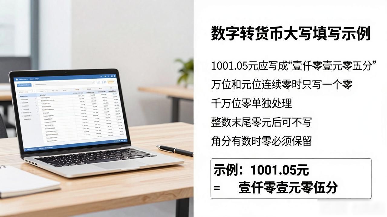 数字转货币大写怎么操作？会计必备金额大写填写指南