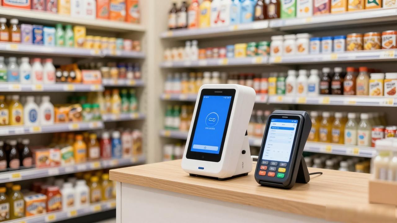 数字货币支付盒子图片大全 开店收款的设备怎么选