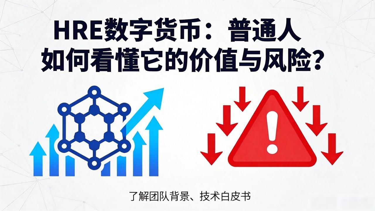 HRE数字货币：普通人如何看懂它的价值与风险？
