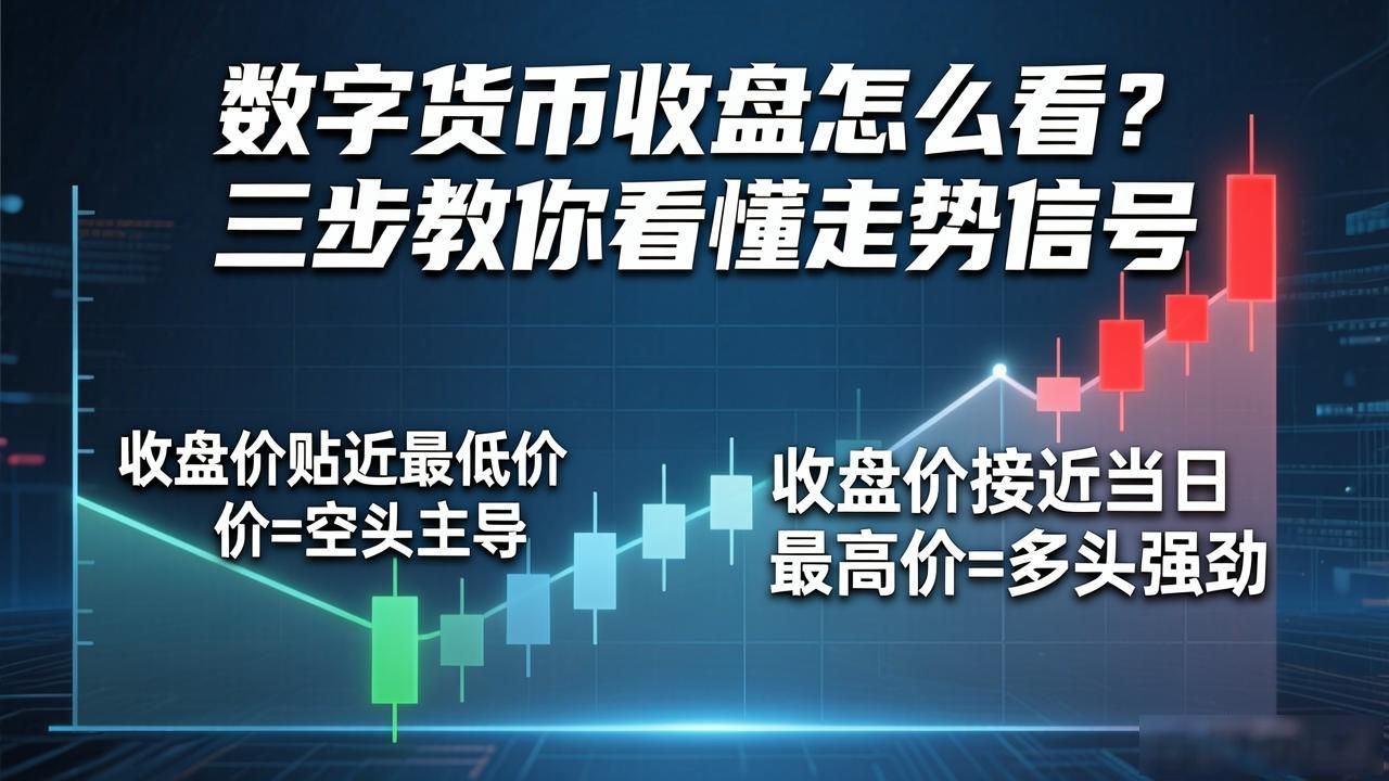 数字货币收盘怎么看？三步教你看懂走势信号