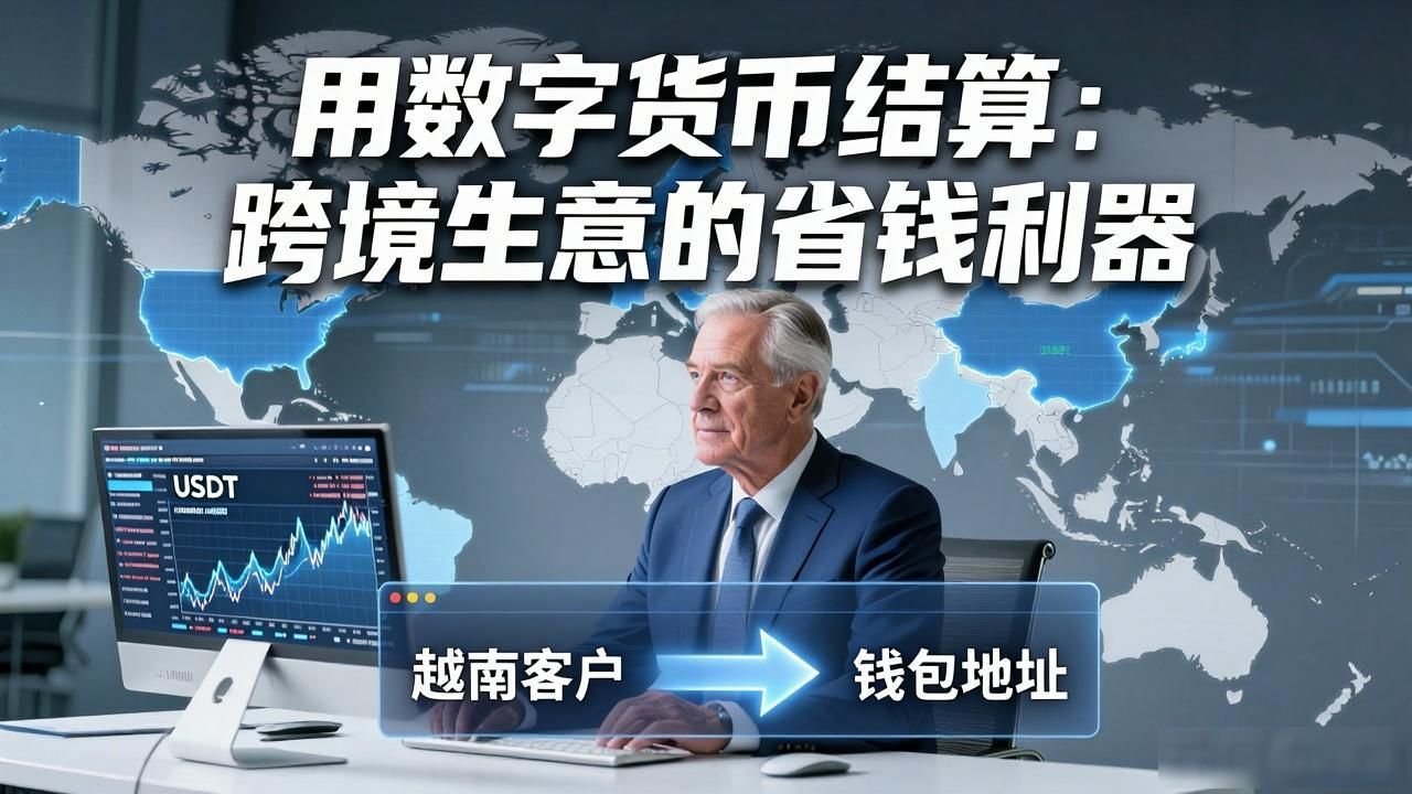 用数字货币结算：跨境生意的省钱利器