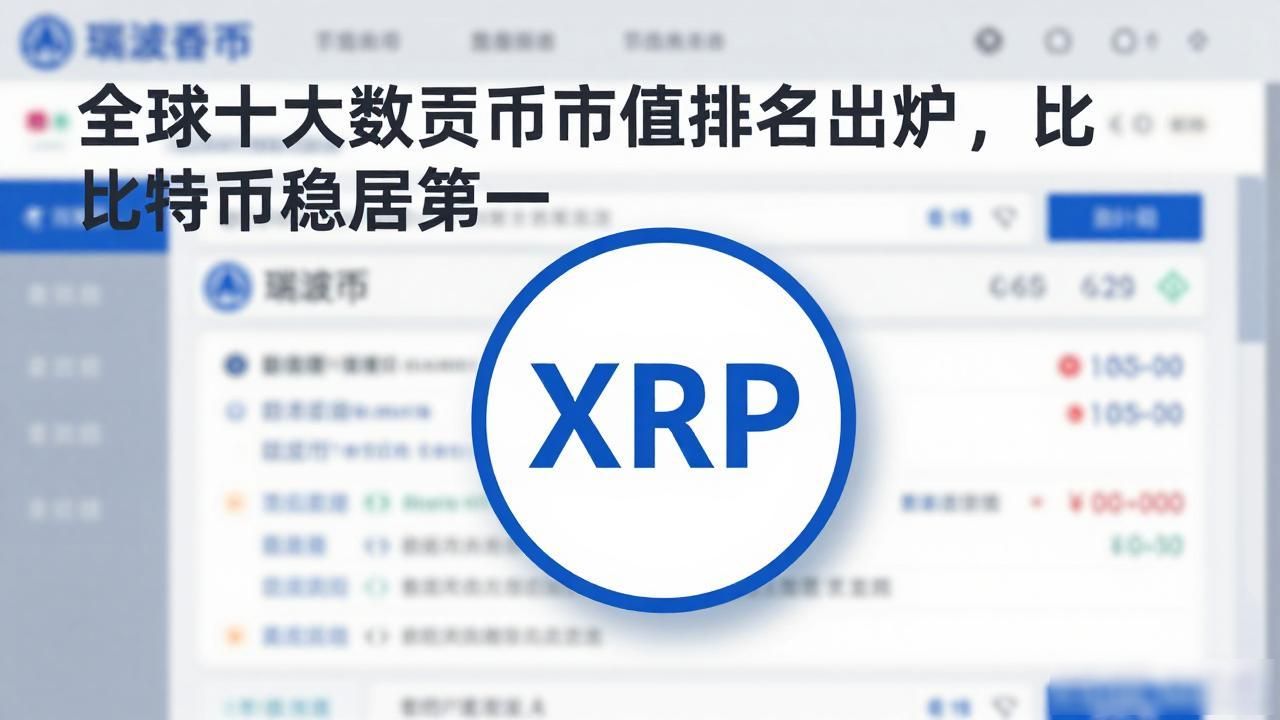 2026年9月全球数字货币头部币种格局_比特币以太坊索拉纳瑞波币市值排名_全球十大数字货币市值