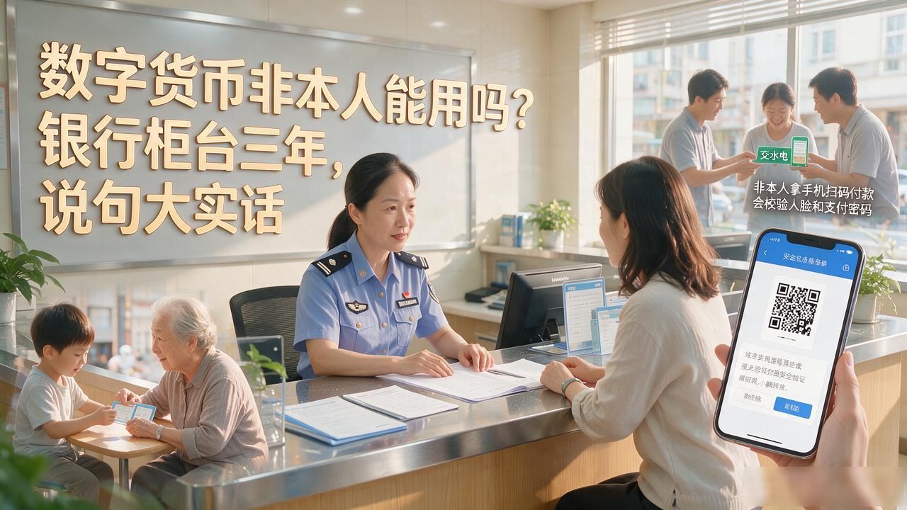 数字货币非本人能用吗_数字人民币钱包实名绑定_数字人民币非本人操作
